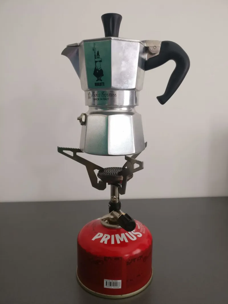 Vollständige italienische Kaffeemaschine