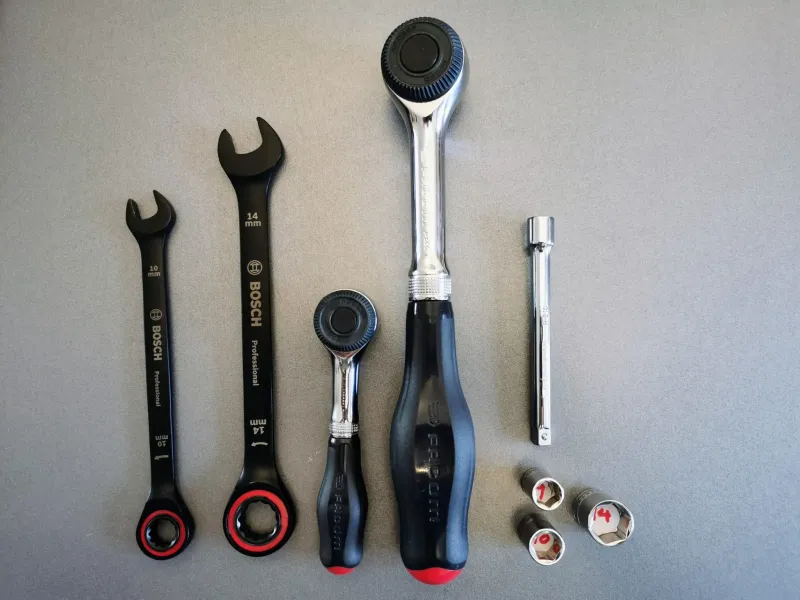 Installation Manometer-Kit