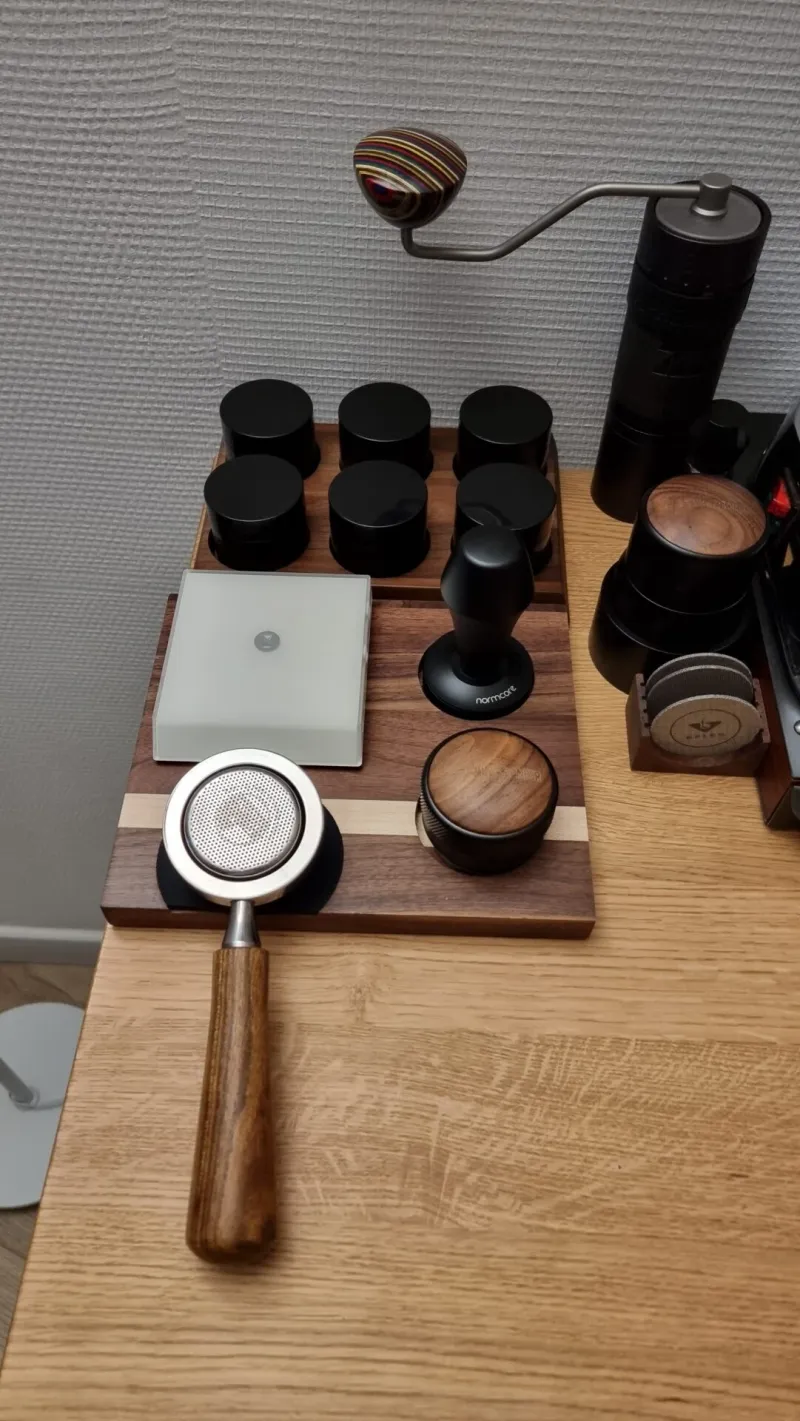 Espresso-Tampfstation