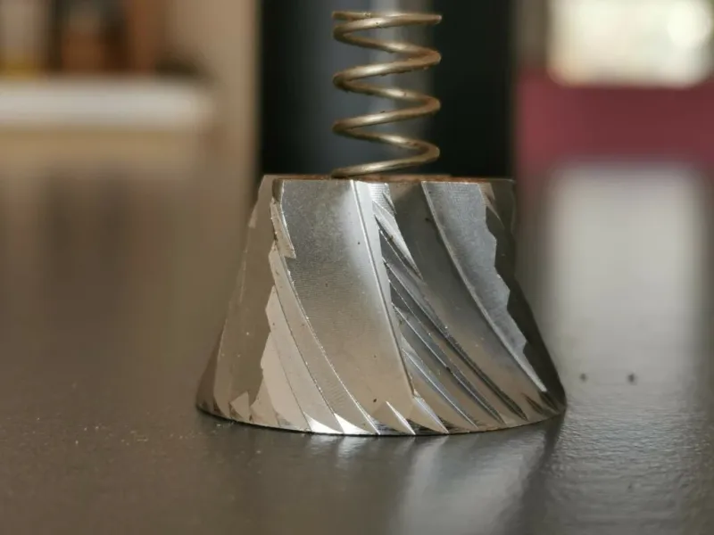 Konisches Mahlwerk im Profil