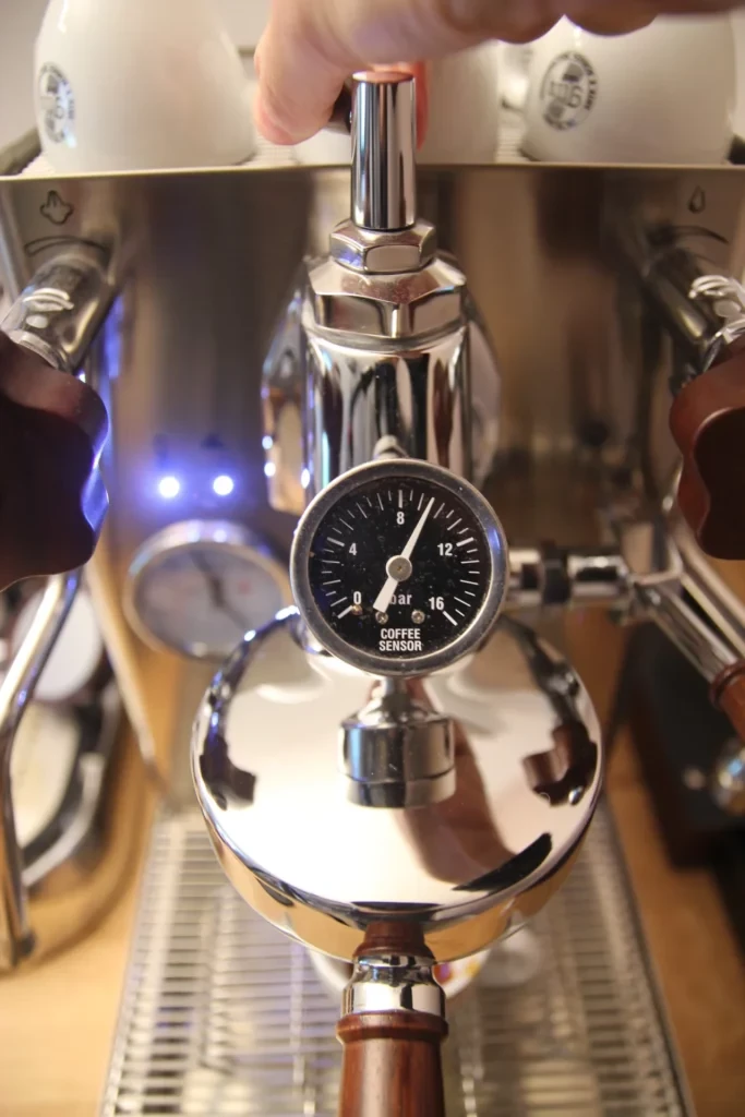 Manometer Lelit Mara X mit Flow Control