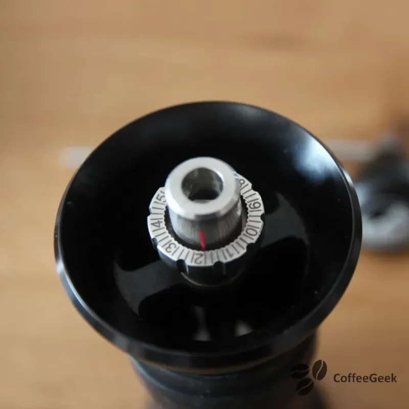 Entfernen der Kurbel