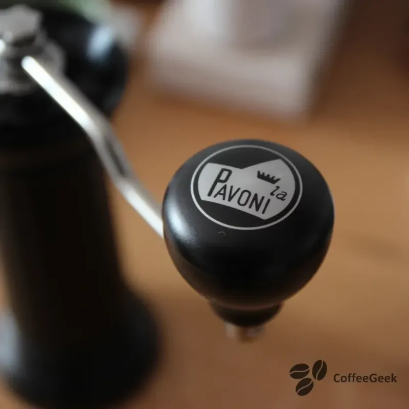 Kurbel der Apollo-Mühle