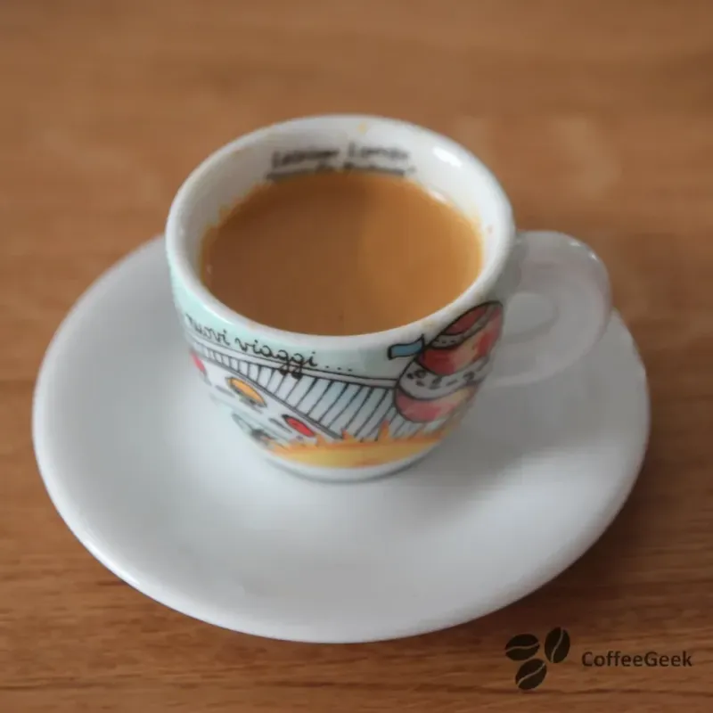 Espresso-Ergebnis Timemore C3 ESP Pro