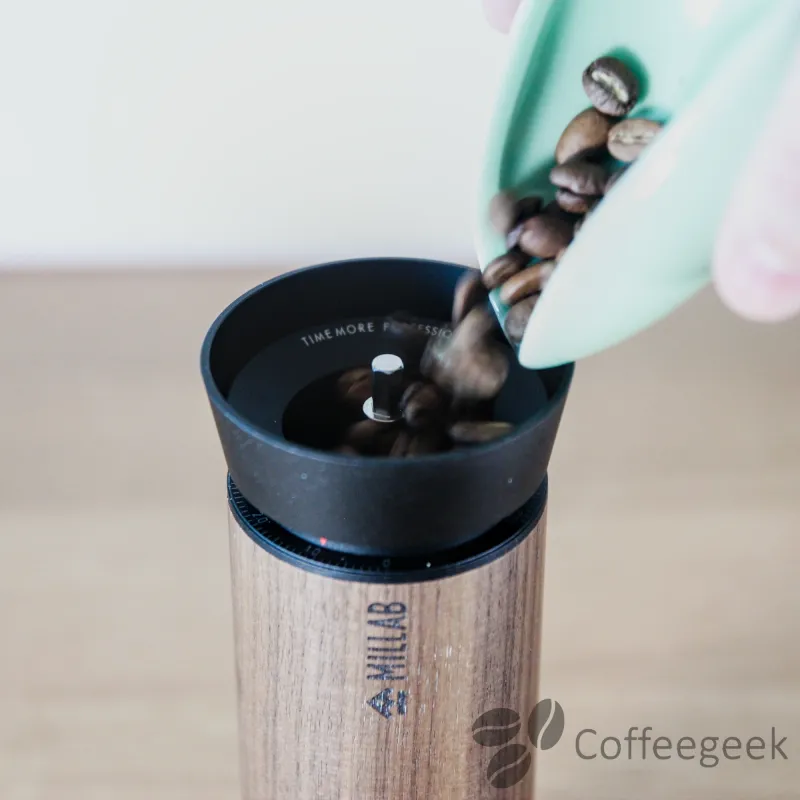 Einstellrädchen des M01