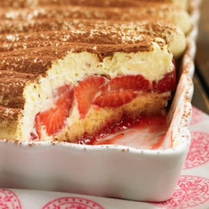 Strawberry and Pound Cake Tiramisu