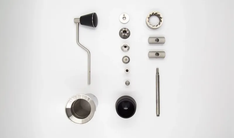 Fully disassembled Kinu M47