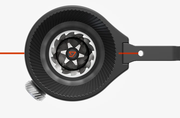 Knob grinder without axle