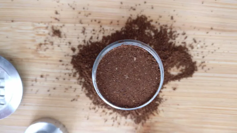 Filled stainless steel capsule