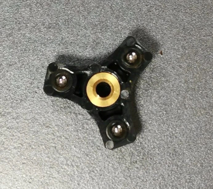 Internal view of the burr