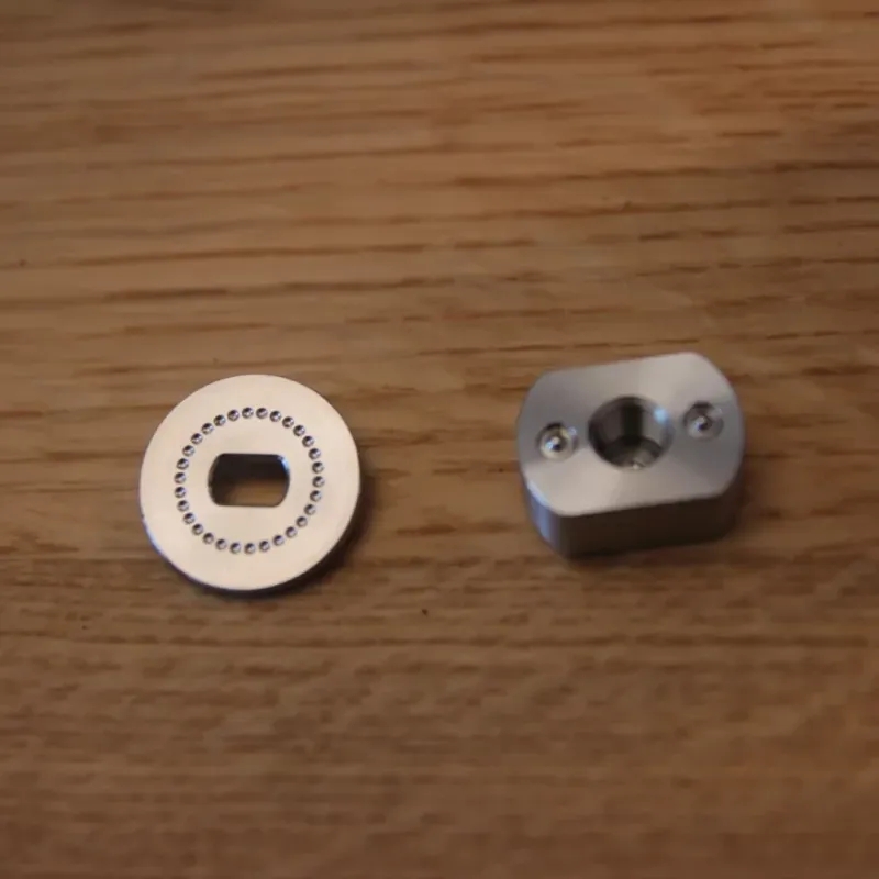 Disassembled lower dial