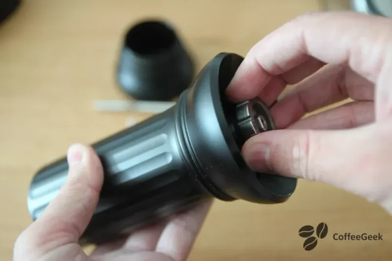 Removing the adjustment element