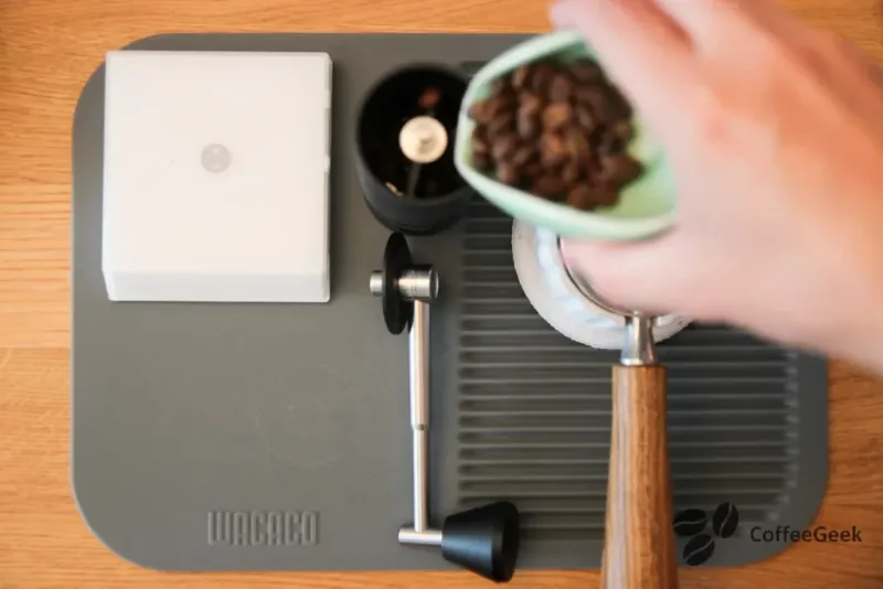 Coffee preparation Timemore C3 ESP Pro