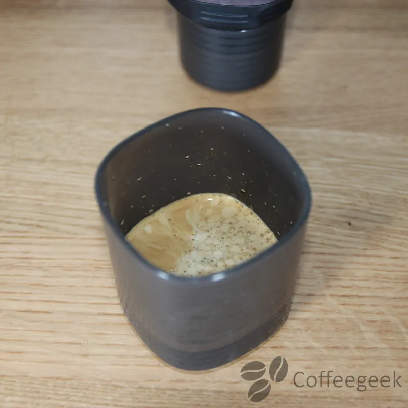 Final result after extraction