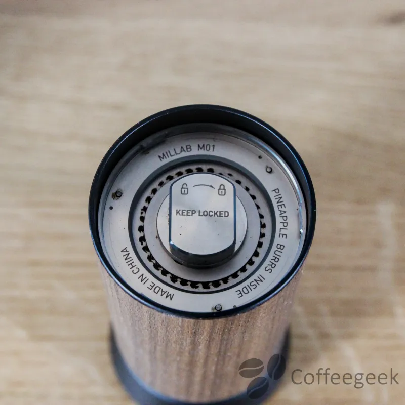 Disassembly of the Millab M01 adjustment dial