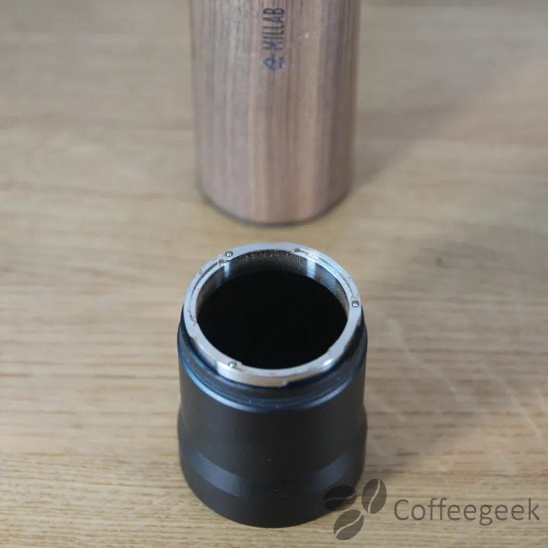 M01 catch cup side view