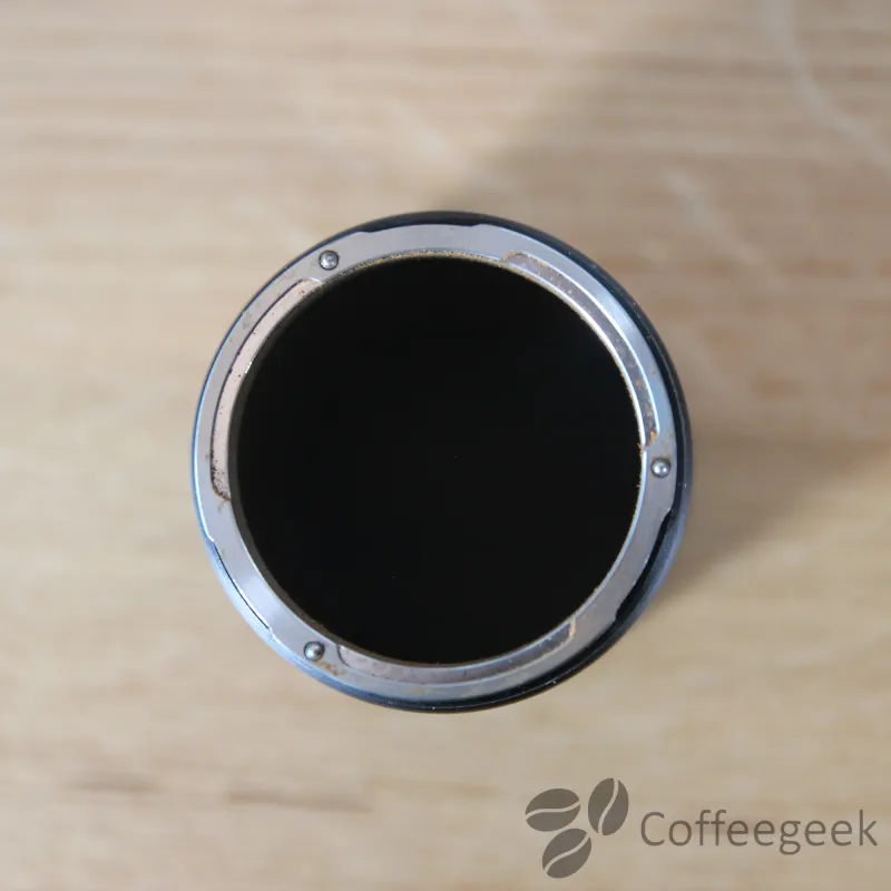 M01 catch cup top view