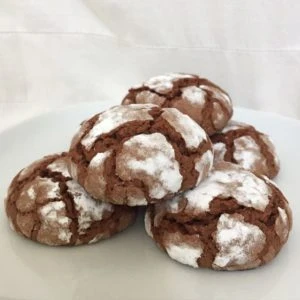Crinkles de chocolate