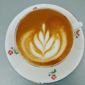 Café latte casero