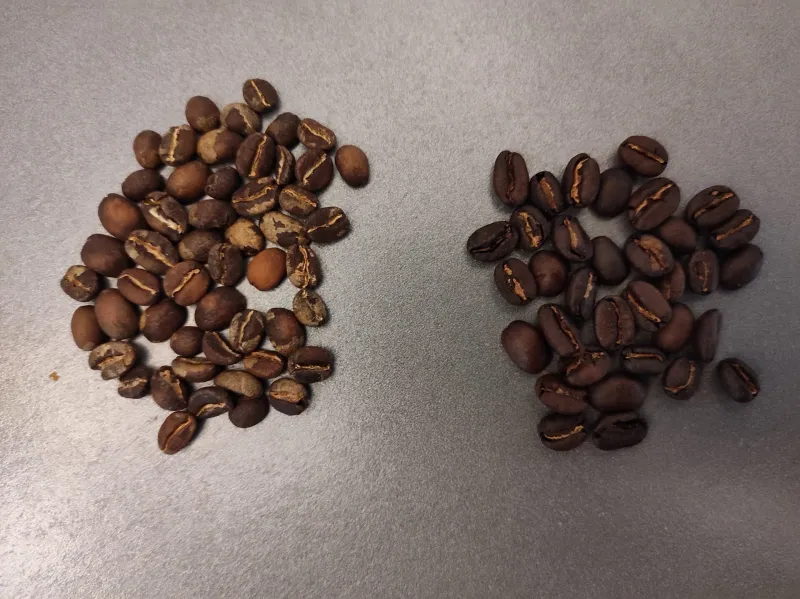 Comparación tostados