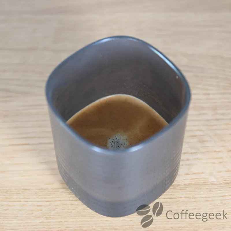 Resultado final después de la extracción.