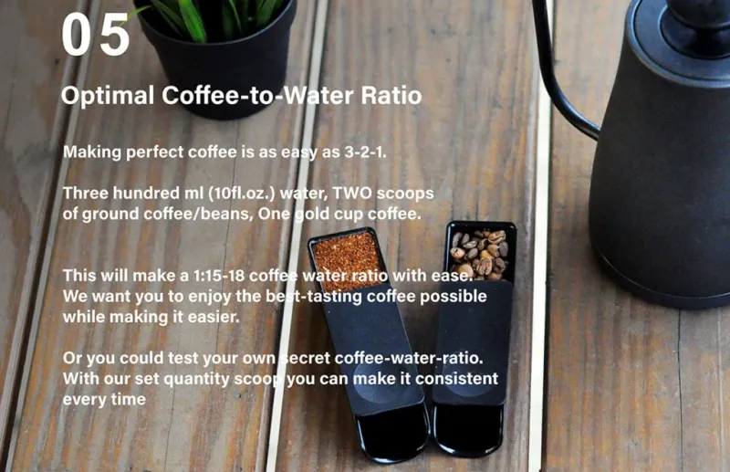 Cuillère doseuse ANKOMN ouverte