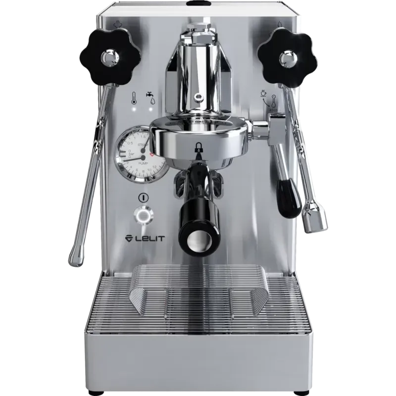 Design inox et laiton de la Lelit Mara X V2