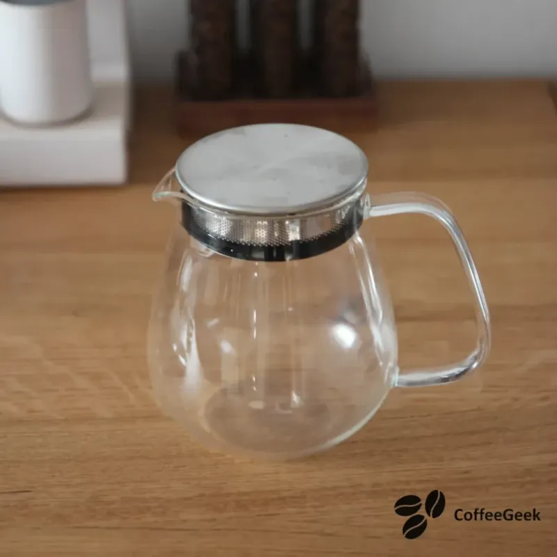 Théière Kinto Unitea vue de dessus