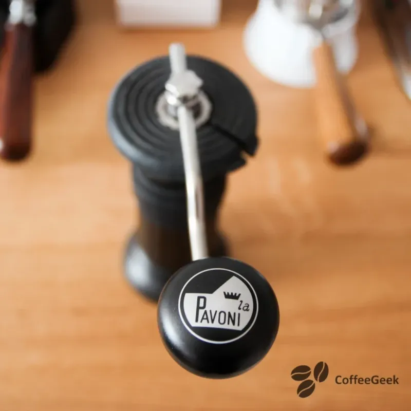 Pesée du café pour espresso