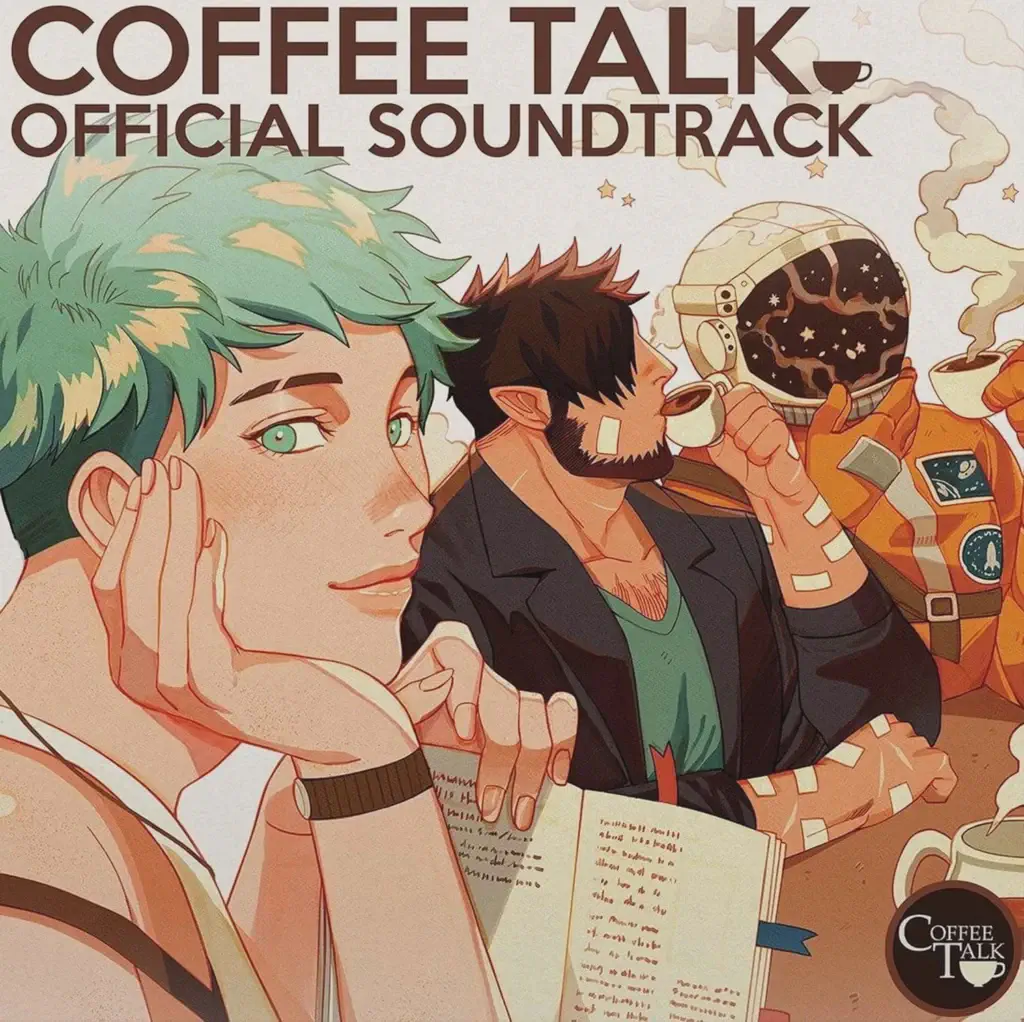 Coffee Talk — game visual in the cozy atmosphere of the café