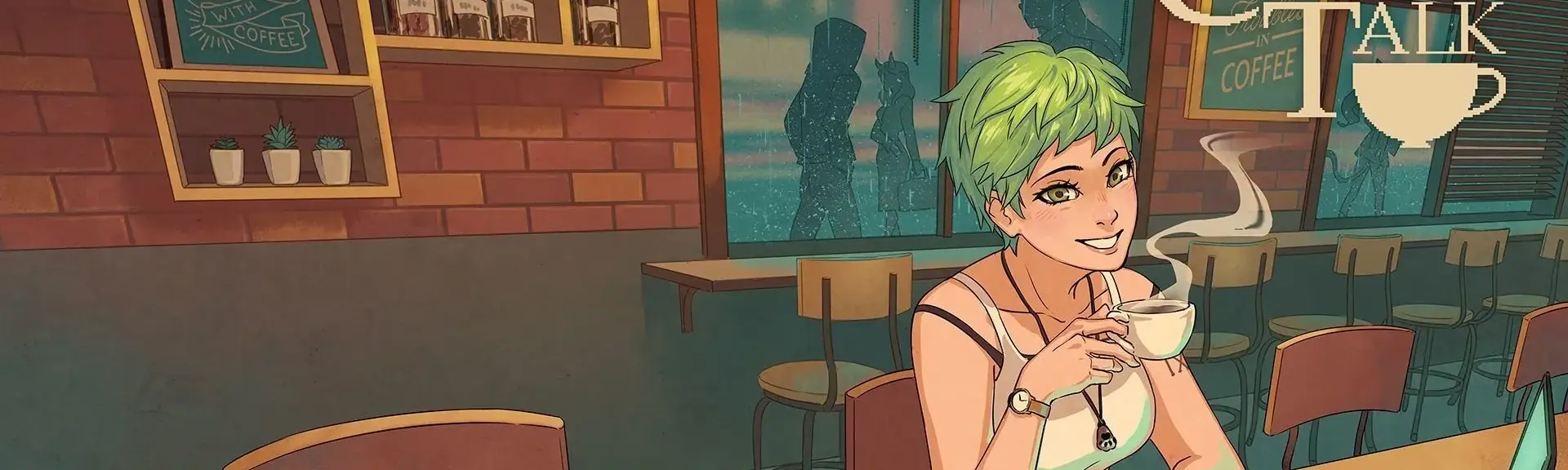 Dive into Coffee Talk, a heartwarming visual novel where you play as a barista in Seattle: listening, comforting drinks, and a lo-fi soundtrack for a soothing escape.