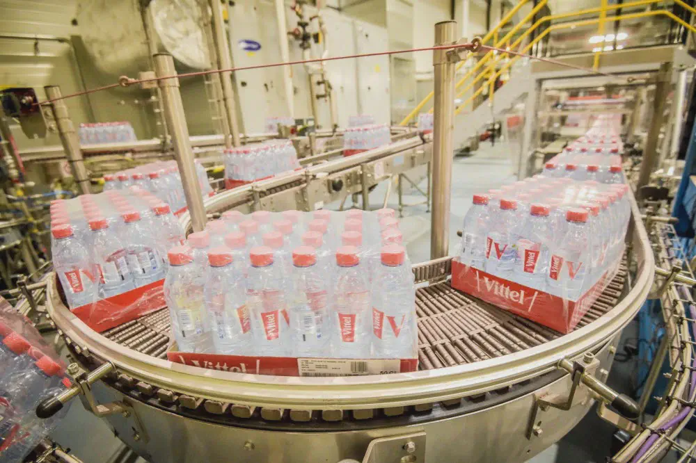 Nestlé Waters bottling plant