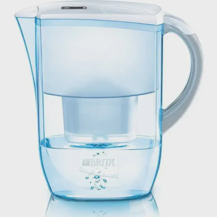 Modern Brita glass filter jug