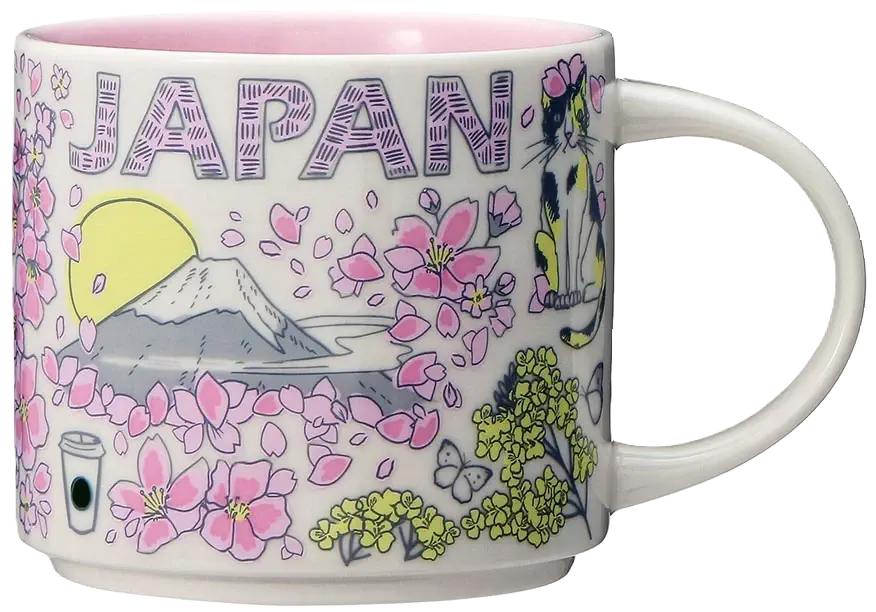 日本の「Been There」シリーズのマグカップ