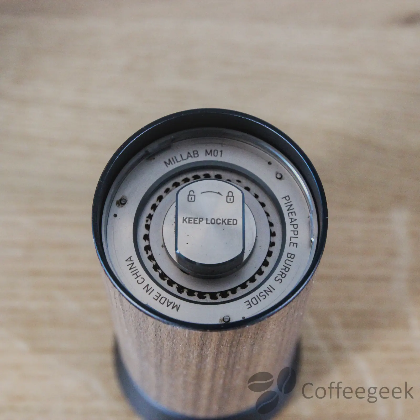 Disassembly of the Millab M01 adjustment dial