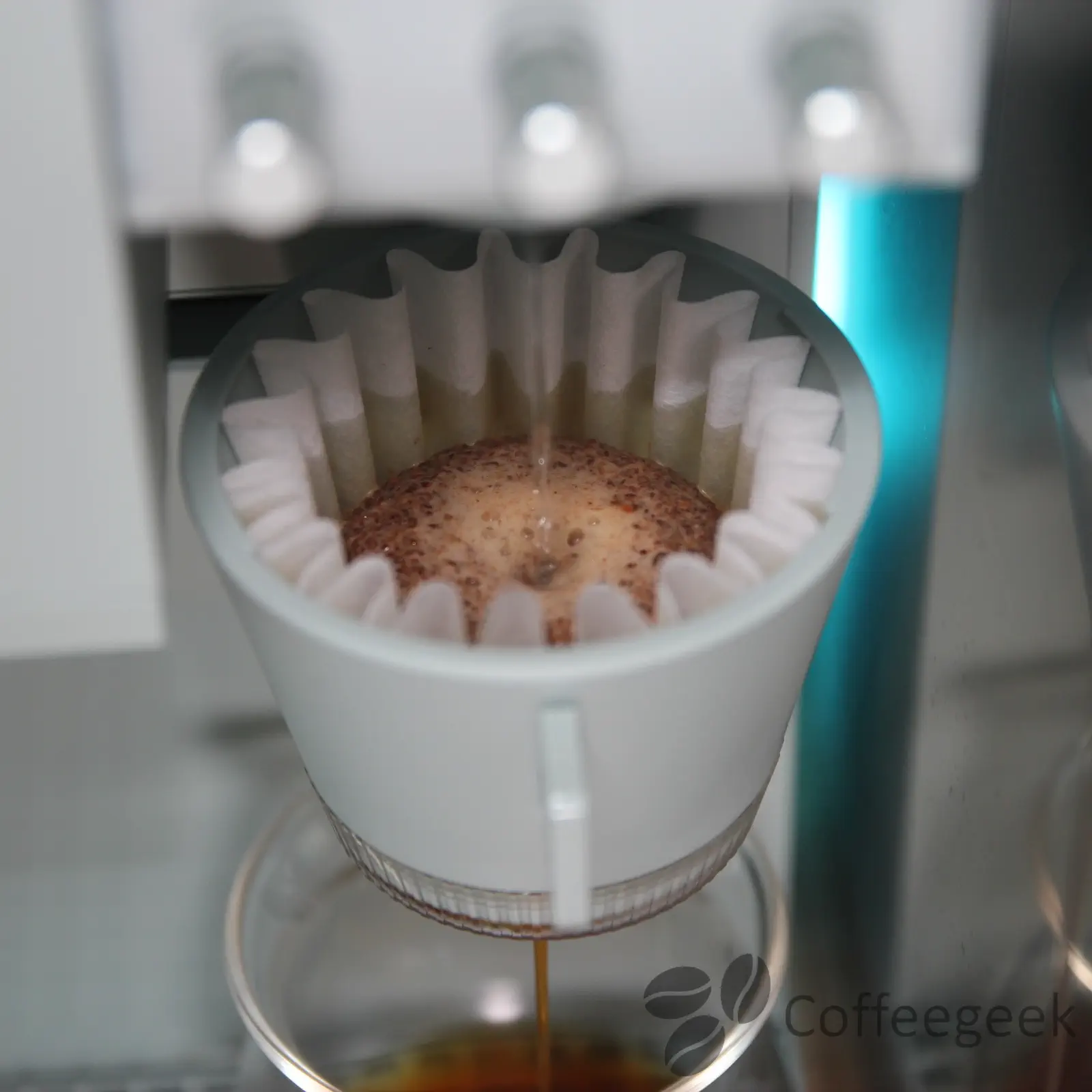 Extraction in progress with Xbloom