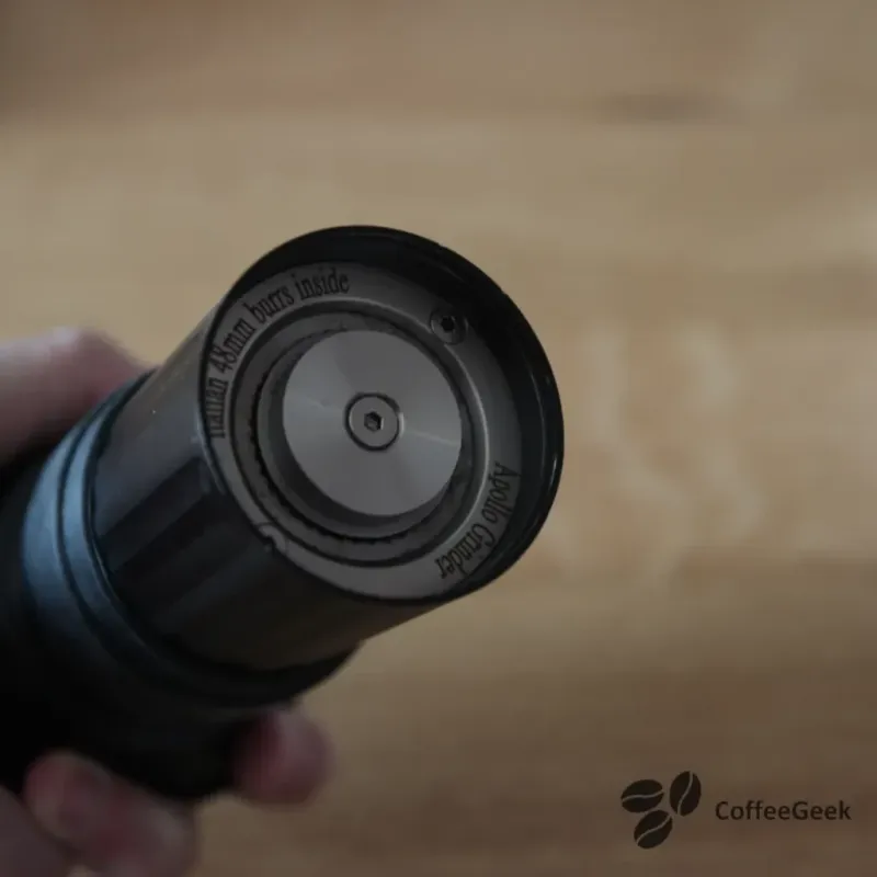 Recipiente dopo l'estrazione del caffè