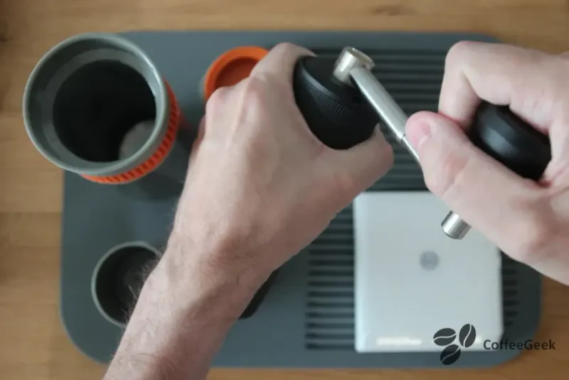 Preparazione caffè Pipamoka fase 3