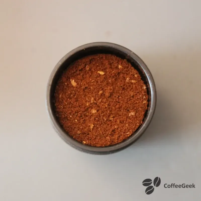 Macinatura ottenuta con il macinino