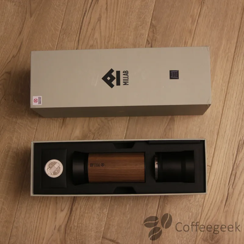 Macinacaffè Millab M01 nella sua scatola