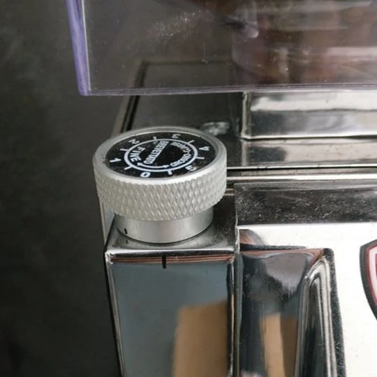 挽き目の細かさの調整