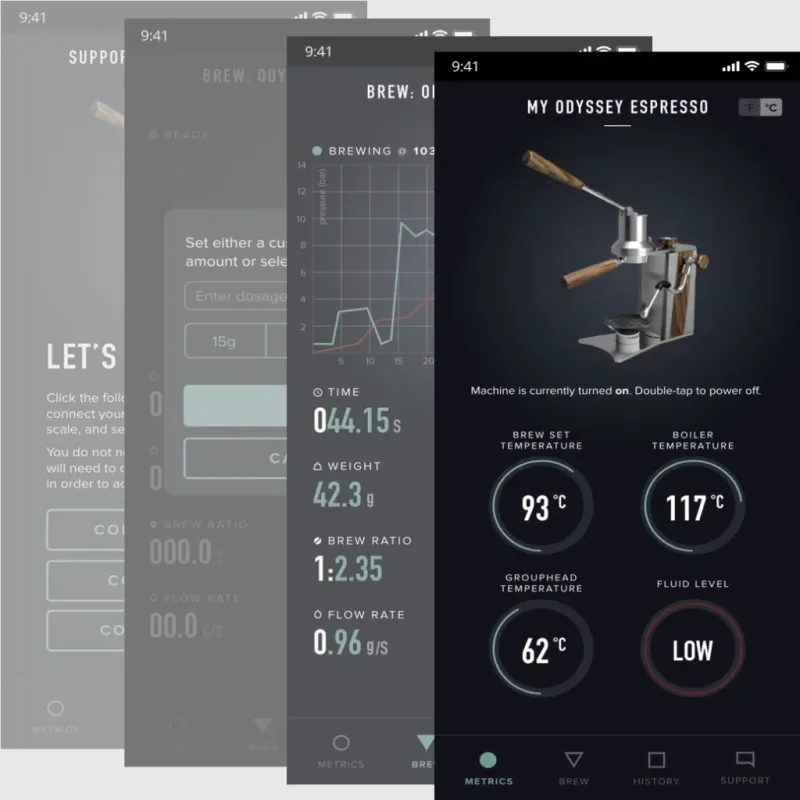 Argos レバー動作中