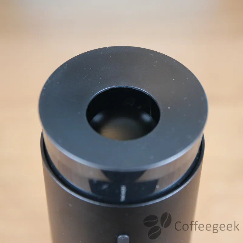 Whirly ホッパー開いた状態