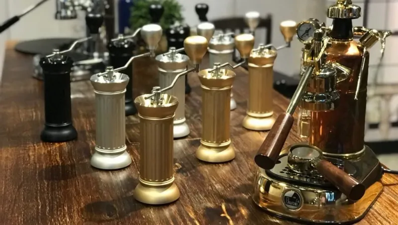 Apollo koffiemolen zwart