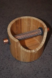 Houten DIY knock box