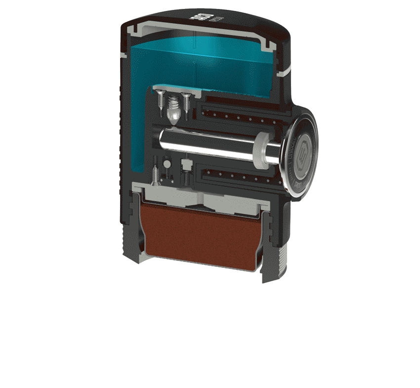 Animatie van de werking van de Wacaco Picopresso