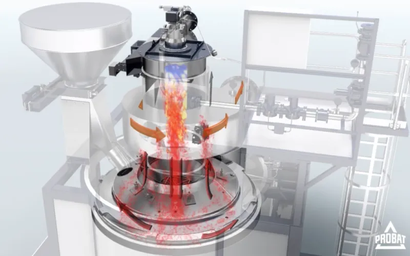 Przemysłowa maszyna do palenia kawy Probat Saturne