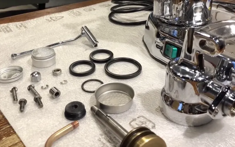 Samtliga rengjorda delar