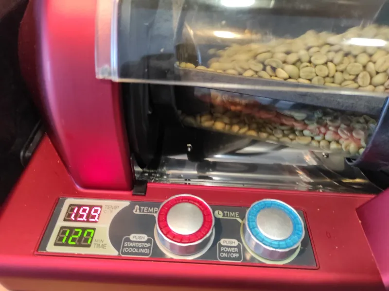 Kontrollmeny GeneCafé CBR 101